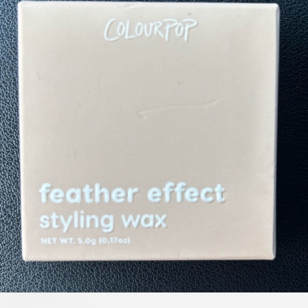 ColourPop Feather Effect Styling Wax Tinted New